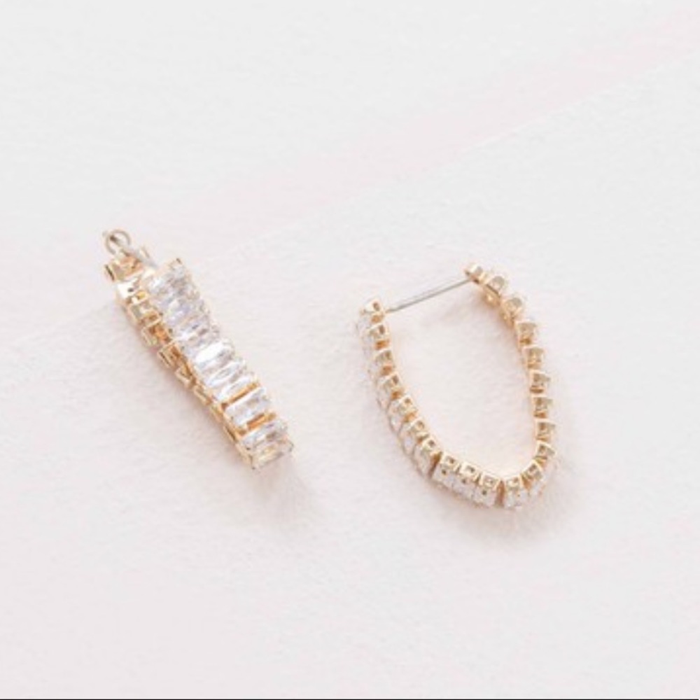 Glamour Rhinestone Drop Earrings